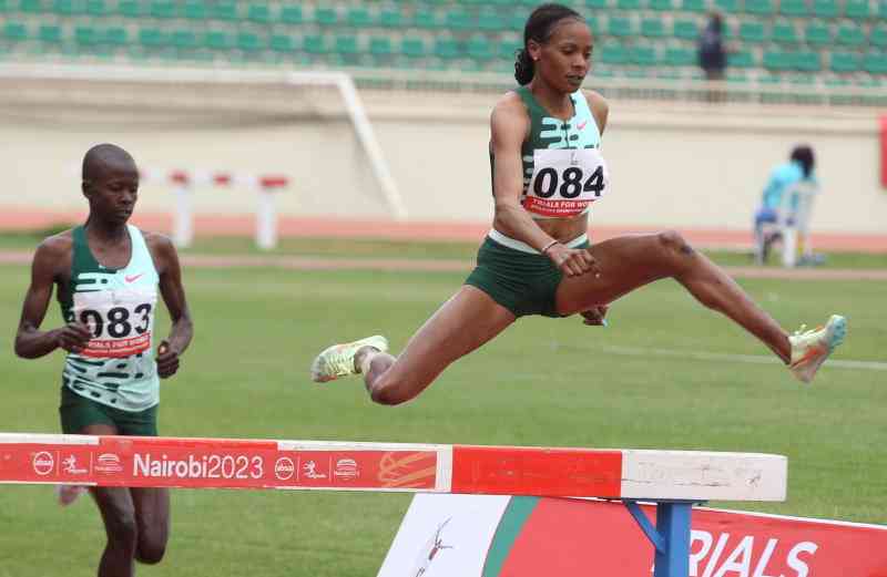 World record holder Chepkoech shows she is ready for glory in Budapest