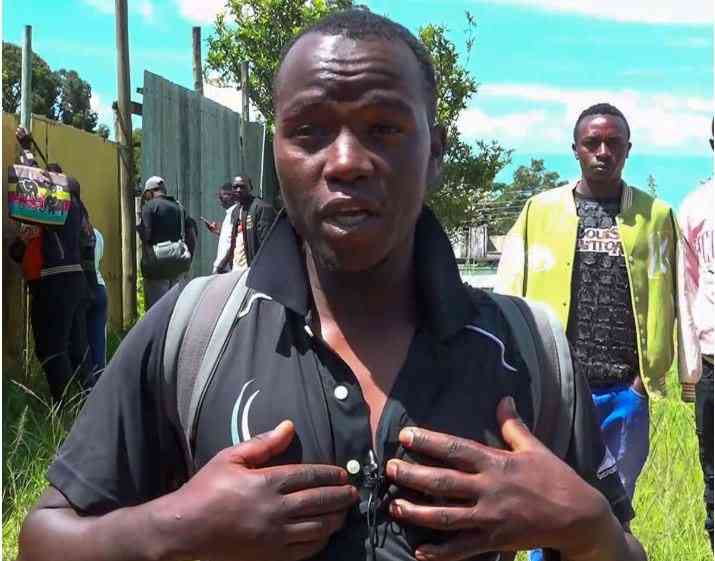  Baringo youth accuses police of discrimination over height rejection