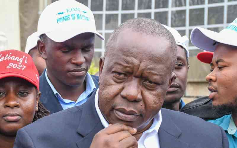 Jubilee Party and Uhuru cannot help Matiang'i become president