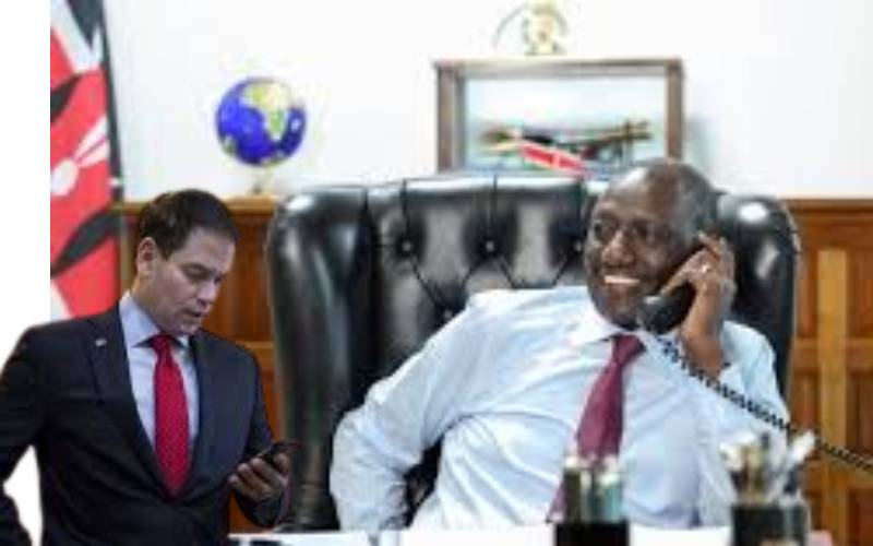 What Ruto discussed with US State Secretary Rubio