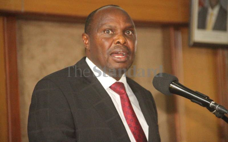 Koskei calls on police service to clear audit queries