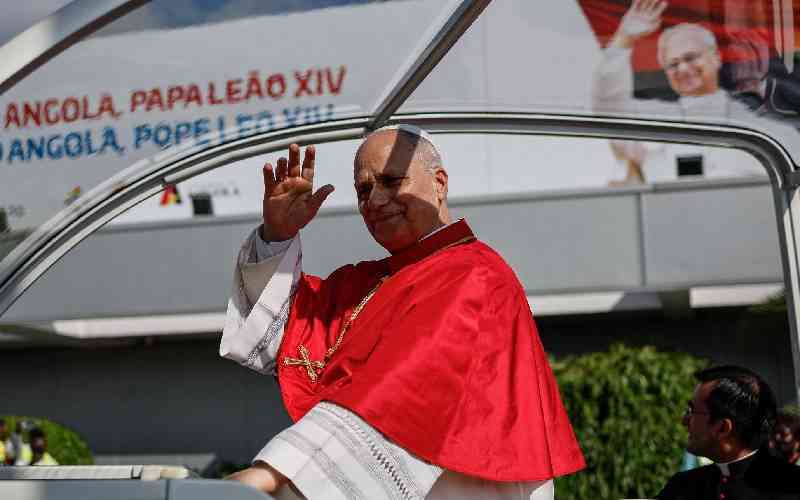 Pope arrives in Angola on Africa tour overshadowed by Trump