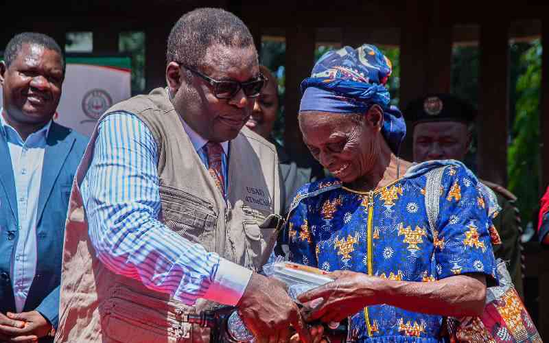 Bungoma residents get boost from USAID donation