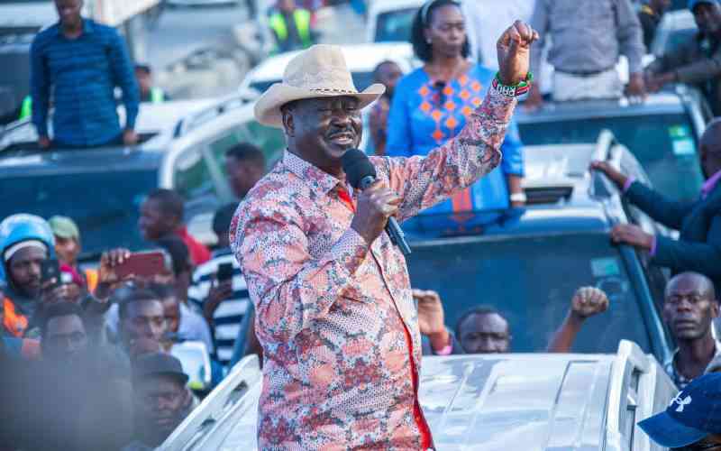 I will give direction after talks, says Raila