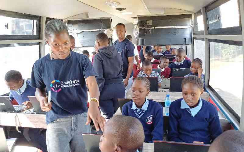 Bus project to bridge digital divide among public primary school students