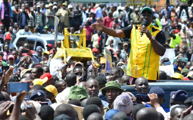 Raila and Ruto in fierce battle for Gusii vote