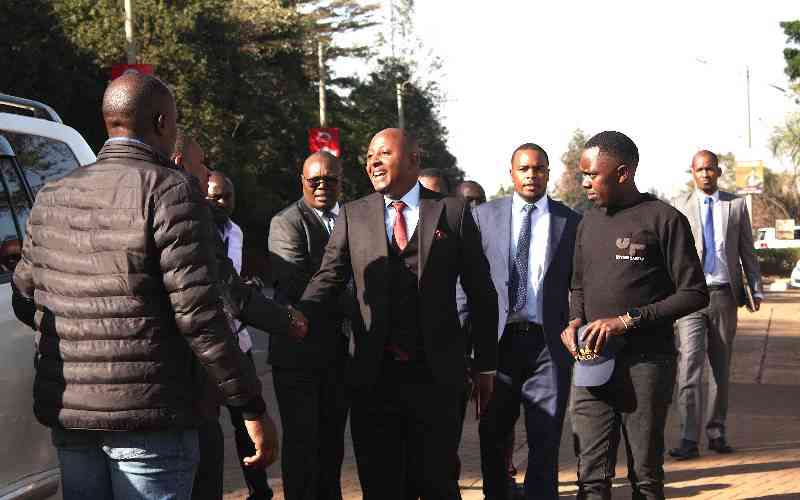Murang'a CEC, Noah, questioned by Detectives over incitement claims