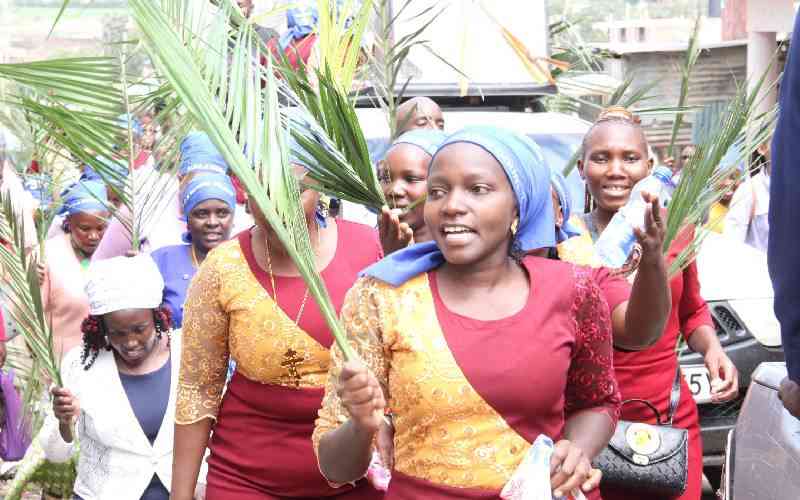 Clerics plead over medics' strike as Christians mark Palm Sunday