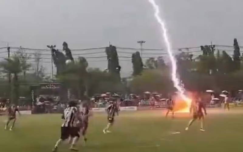 Thai footballer killed by lightning during match