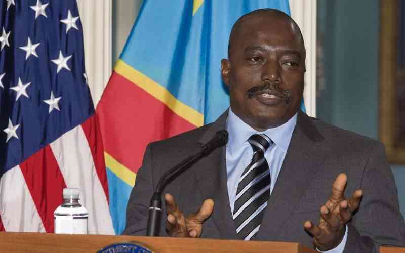 US sanctions DR Congo ex-leader Kabila over rebel ties