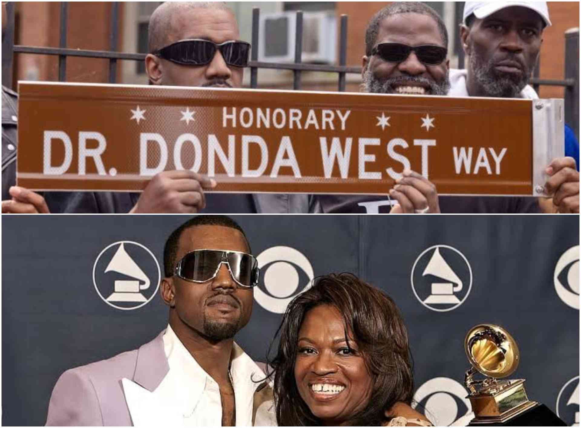 Kanye's mum Donda gets Chicago street named after her