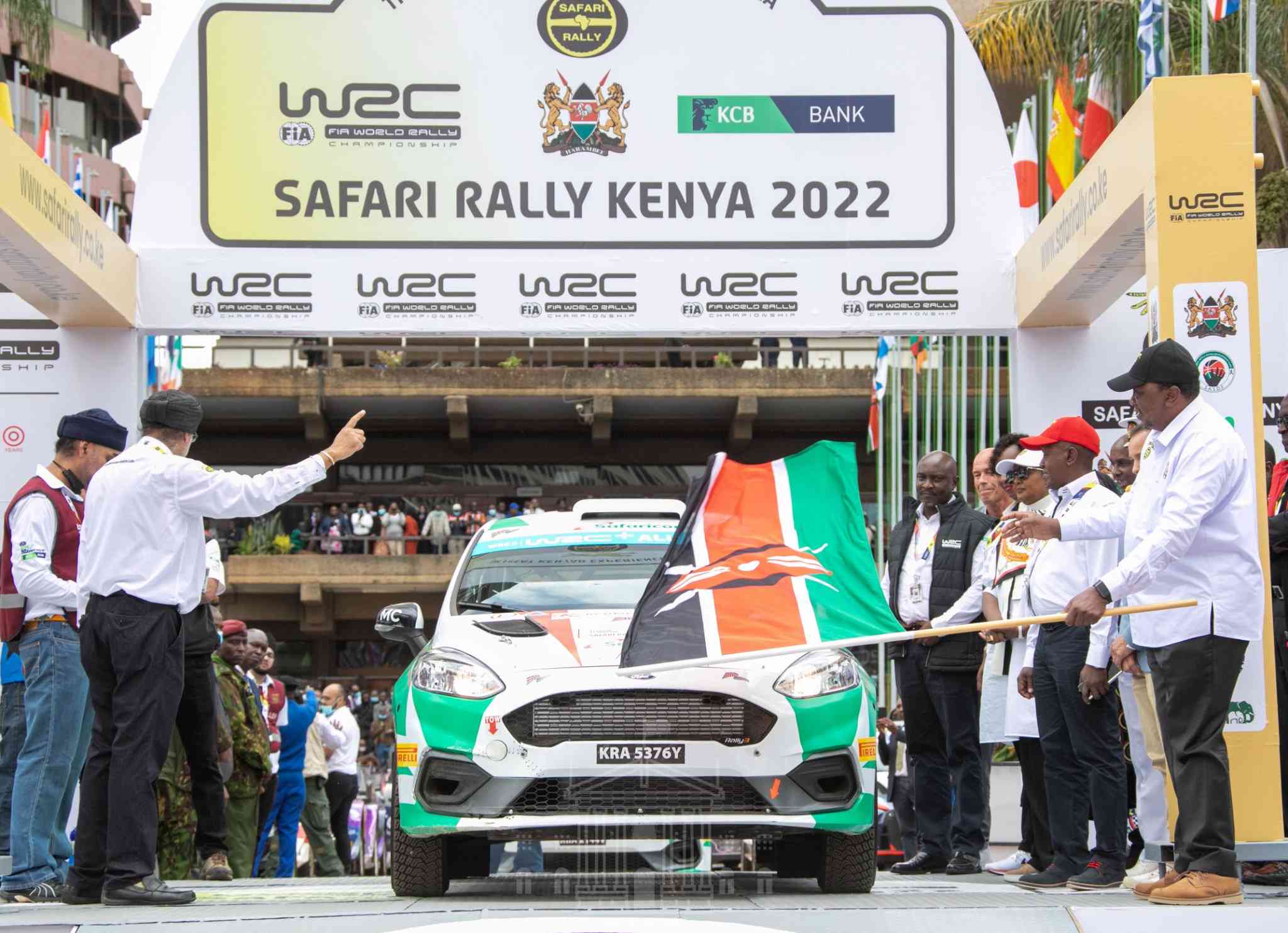 President Uhuru flags off 2022 WRC Safari Rally at KICC