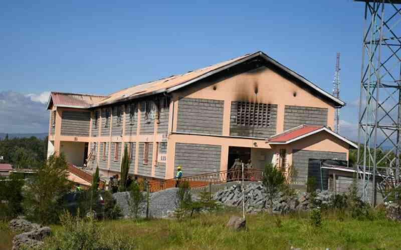Mitigation measures against the burning of dormitories in boarding senior schools