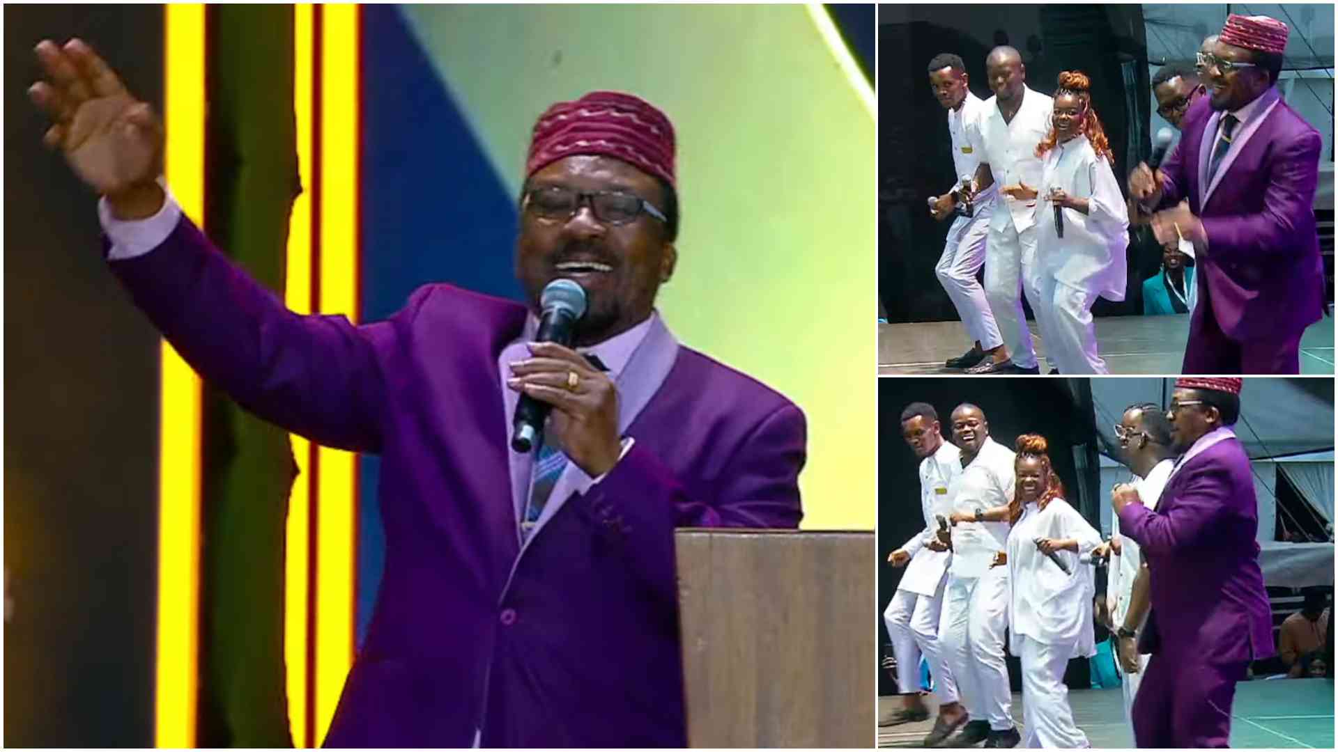 Pastor Ng'ang'a thrills Rhema Feast 2025 gathering with viral 'Sasa Naenda Majuu' performance