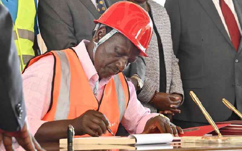President William Ruto's brewing storm