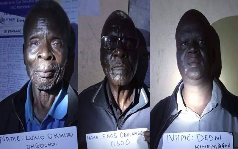 Police arrest three suspects linked to Homa Bay woman assault incident