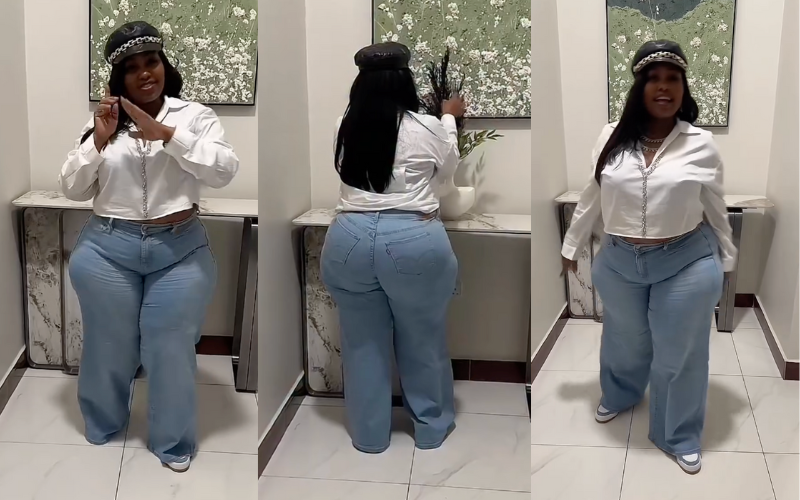 Millicent Omanga sparks online buzz with dance moves and designer look in Instagram video