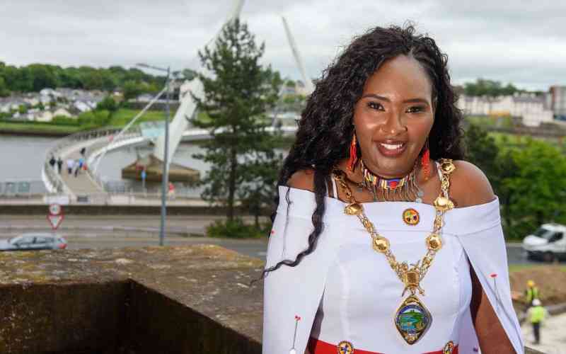 Kenyan woman becomes North Ireland's first black Mayor