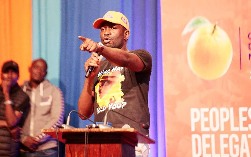 ODM moves to discipline SG Sifuna