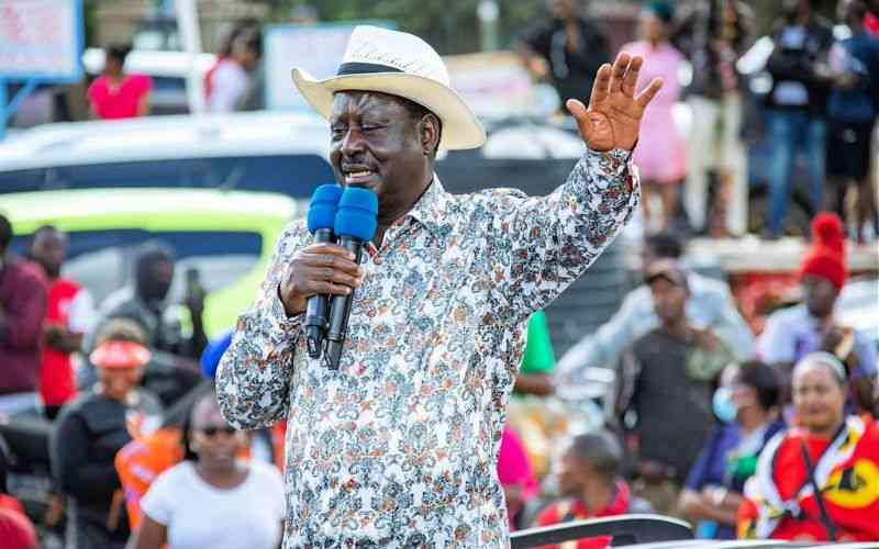 Raila responds to Ruto over deploying security to Azimio rallies