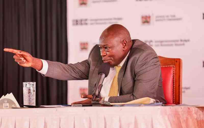 Gachagua defends budget request to renovate homes, office, and buy new cars