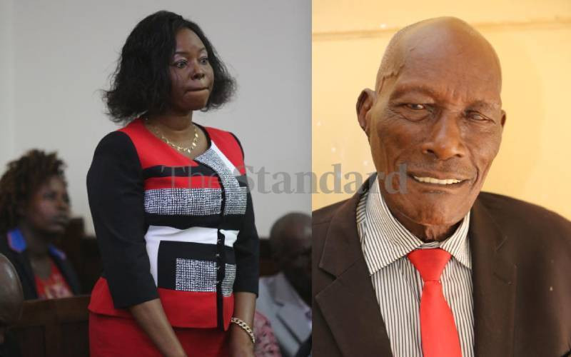 Kibor's widow claims she is on the verge of eviction
