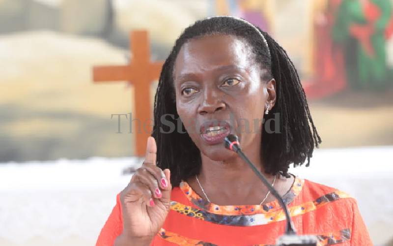 Reject Ruto's 'rogue' regime, says Karua