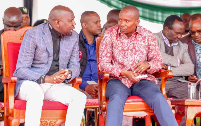 'Gachagua must be questioned over terrorism claims', DP Kindiki, Murkomen say
