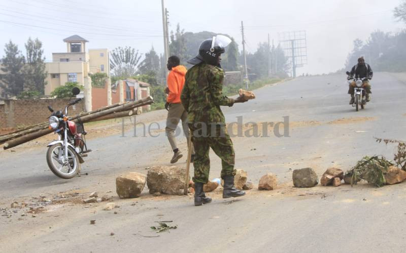 In pictures: Day 3 of anti-government protests in Kenya