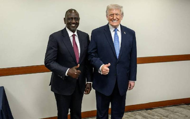 Yes, Prezzo Ruto knows what he's doing, he's confirming Trump's insult of Africa as