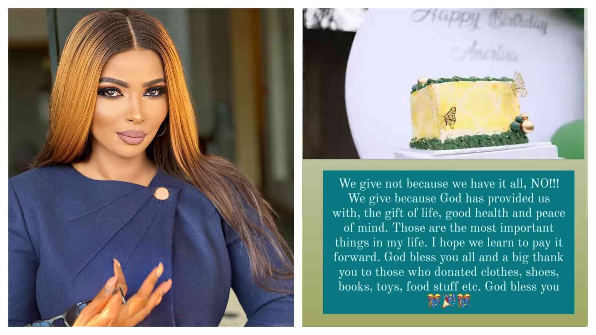 Keroche heiress Anerlisa Muigai celebrates birthday by giving back at children's homes