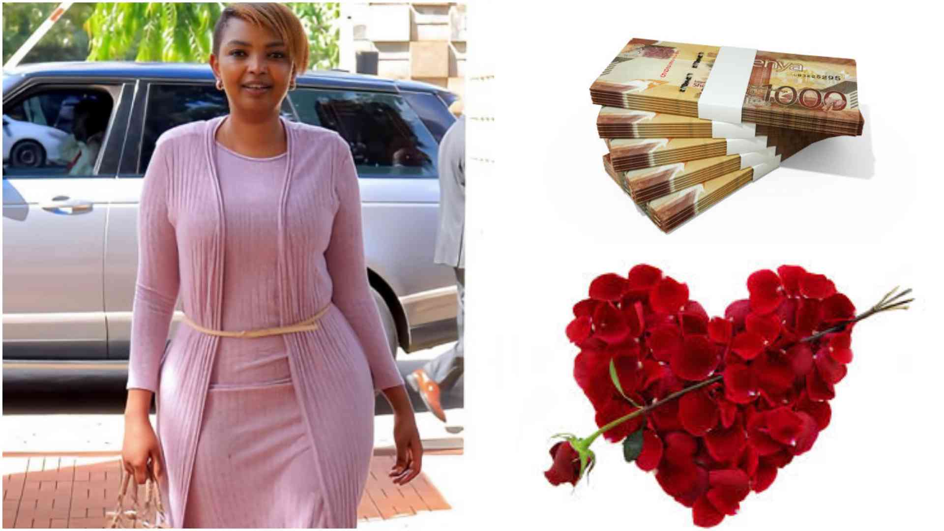 Karen Nyamu encourages ladies to spoil their men with love ahead of Valentine's day: "women have money"