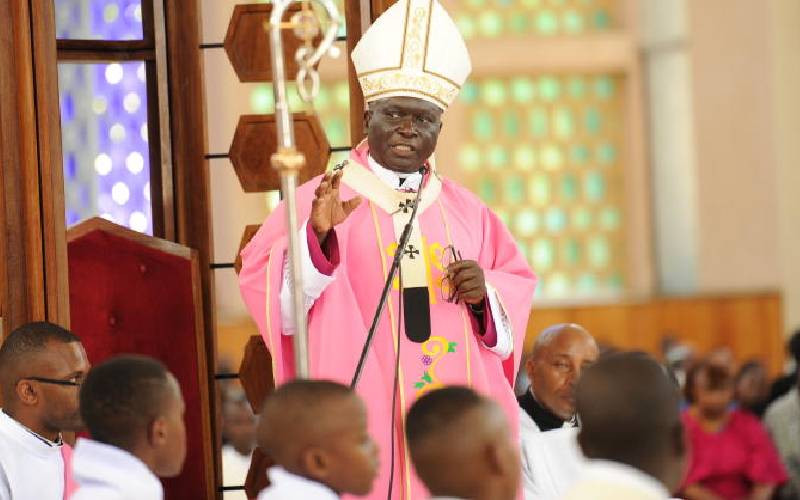 Bishop Anyolo defies Pope on directive to bless same-sex couples