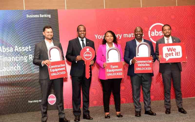 Absa unveils Sh100bn asset finance plan