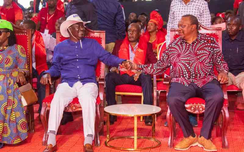 Why Uhuru and Raila will likely determine Ruto's re-election bid