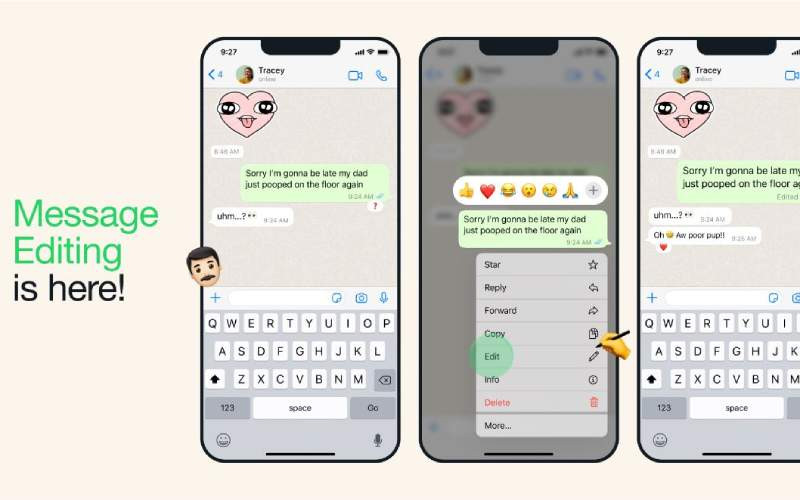 From editing WhatsApp messages to locking private chats: What you need to know