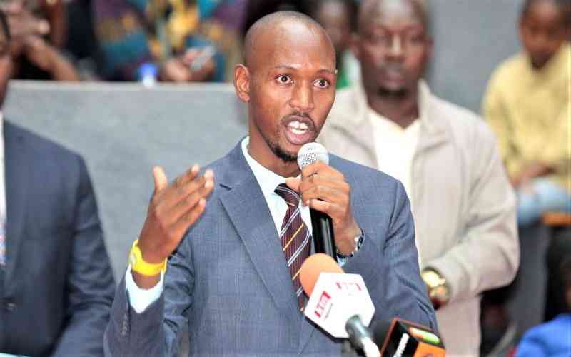 Geoffrey Mosiria moved in Sakaja's latest reshuffle