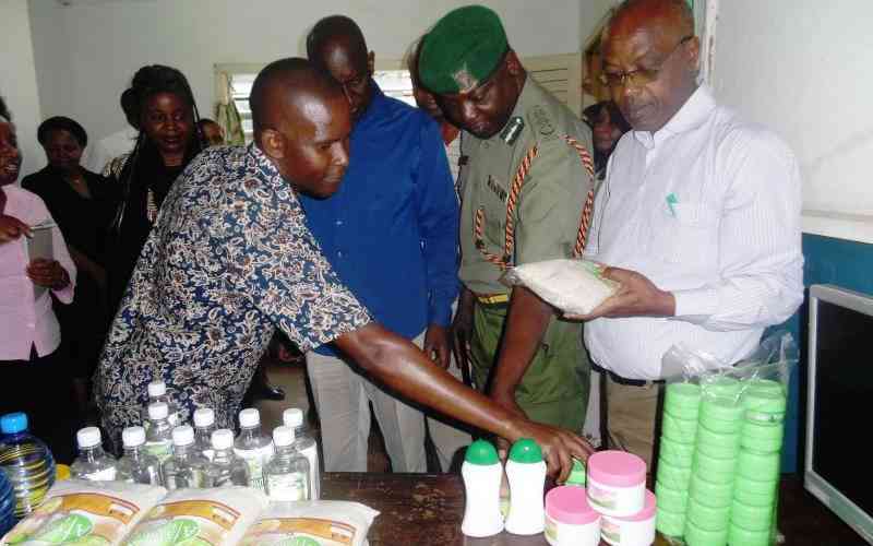PS Muhia urges Kenyans to support inmate-made products