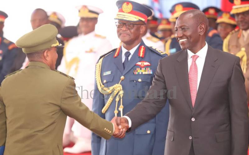 Ruto urges state officials to take up training at National Defence College