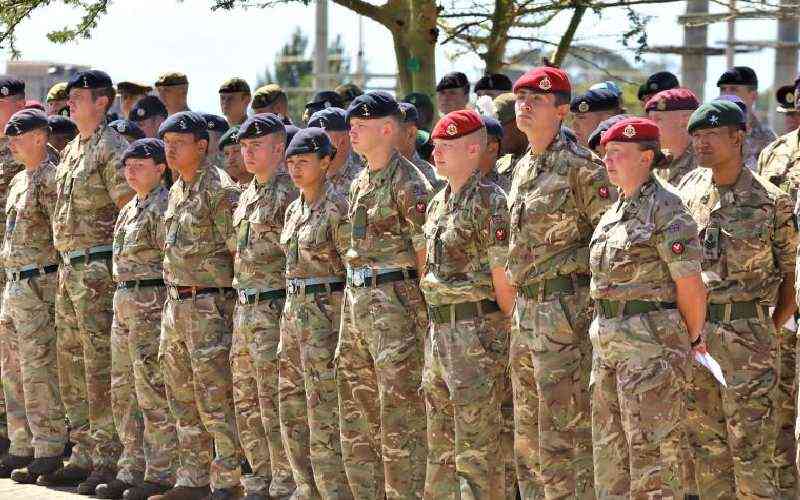 British Army Training Unit in Kenya adopts new technology for training