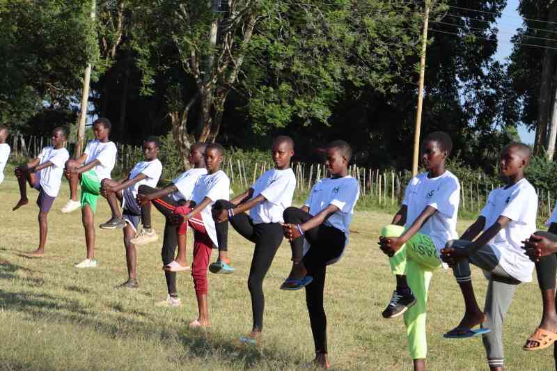 Young talents take big their dreams to free holiday camps in Eldoret