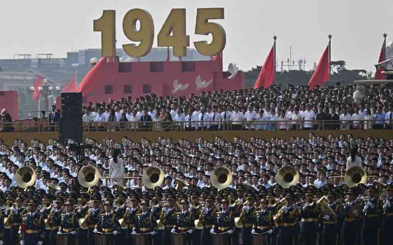 Power parades reflect Xi, Putin and Trump's battle for global influence