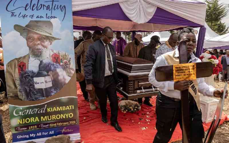One of last Kenya Mau Mau 'forgotten' independence fighters buried