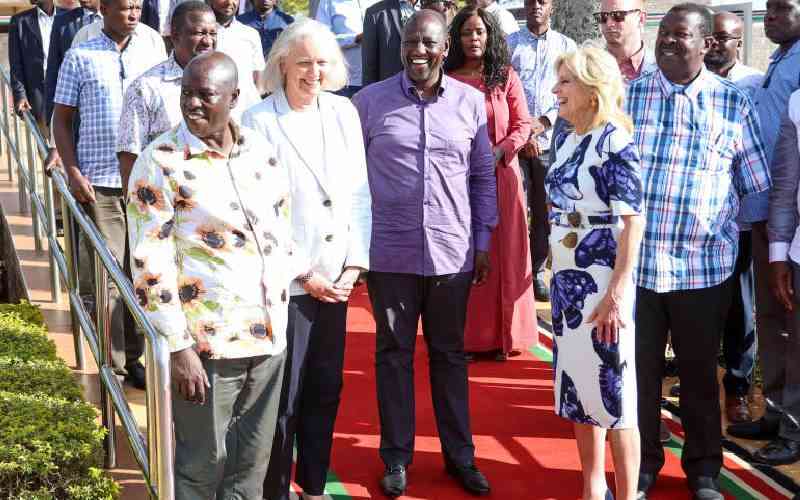 The silent message in recent visit to Kenya by America's First Lady Jill Biden