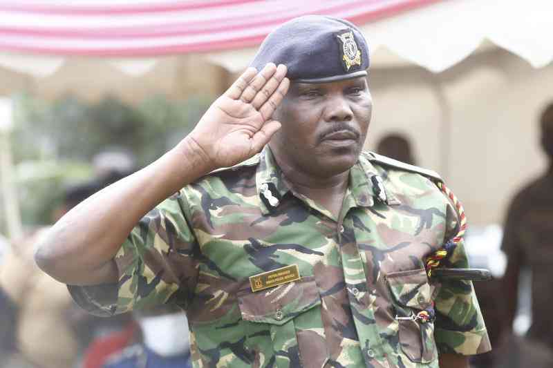 This man Peter Mwanzo, the new sheriff in Nakuru