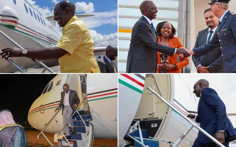 Of flights and podiums: When does President Ruto rest?
