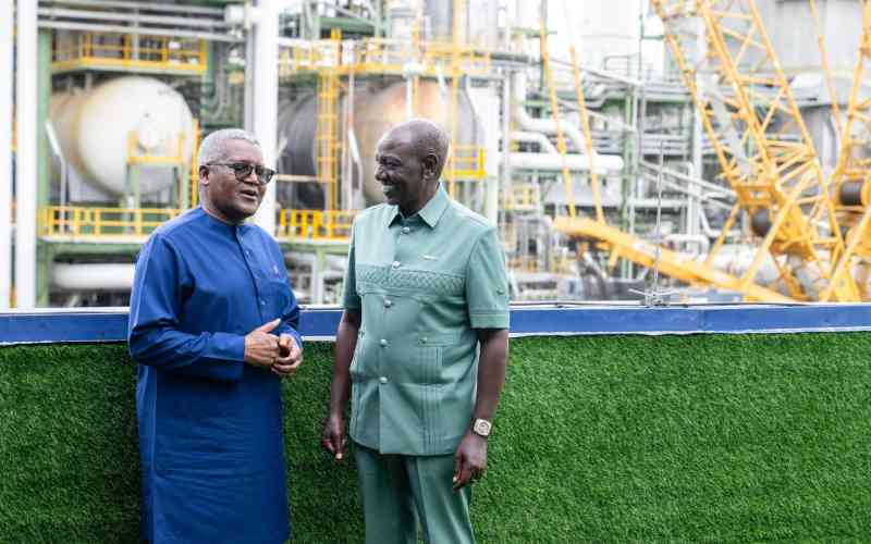 Lamu community sets conditions for Sh2 trillion Dangote oil refinery project