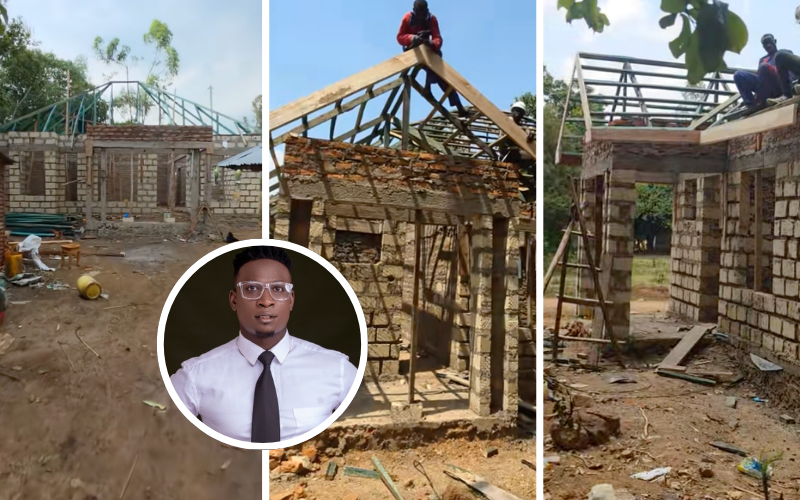 VIDEO: Late singer Tony Ndiema's unfinished dream mansion leaves fans emotional