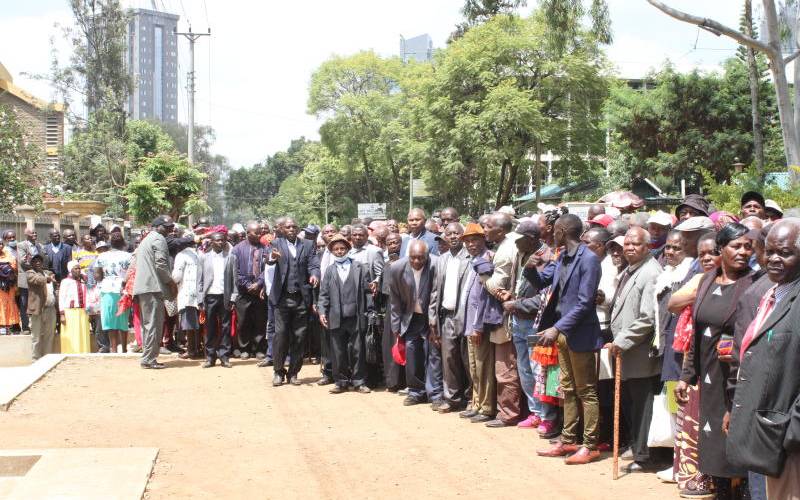 Mau Mau veterans sue State for 'interfering with compensation'