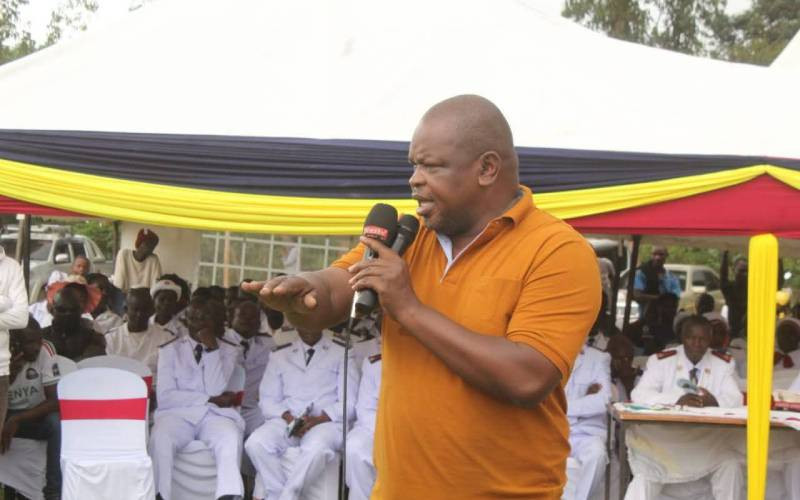 Kabuchai MP Kalasinga declares war on Wetangula, vows to oust him from Ford Kenya leadership